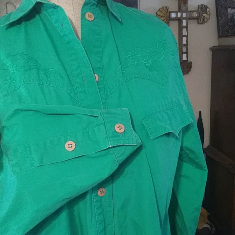 Vintage Western button up - Picture 4 of 6